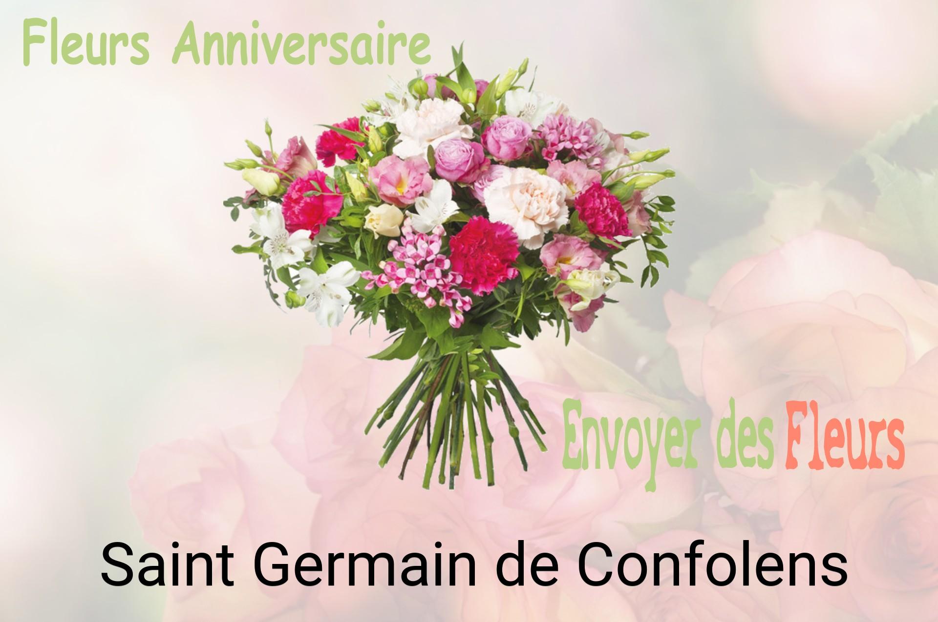 Bouquet de fleurs d’anniversaire livré à Saint-Germain-de-Confolens