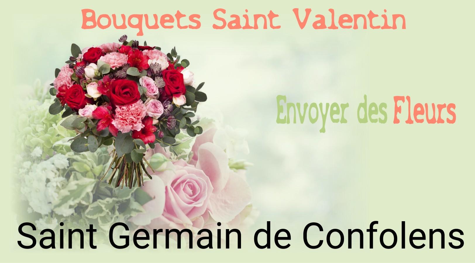 Roses de Saint-Valentin livrées à Saint-Germain-de-Confolens